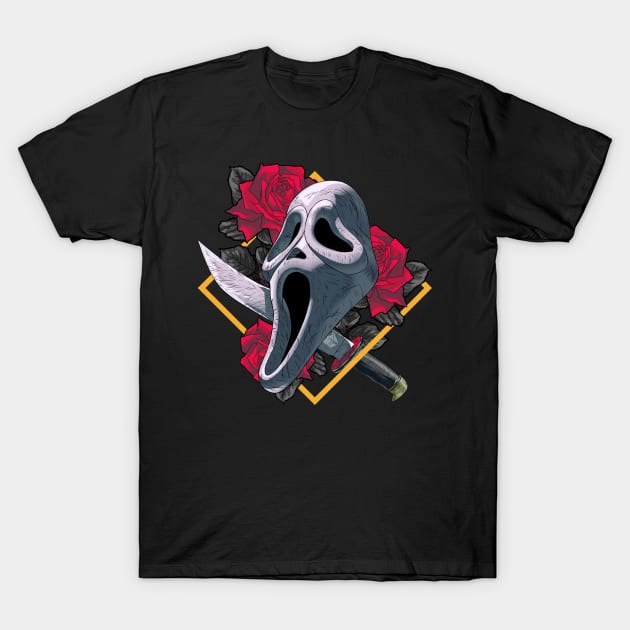 Not Another Ghost Mask Part II T-Shirt by manoystee